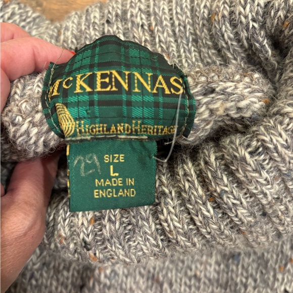 100% Wool VINTAGE Charcoal Turtleneck Sweater Unisex - Picture 2 of 10